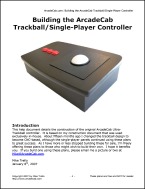 ArcadeCab's Ultra-Trackball Plans